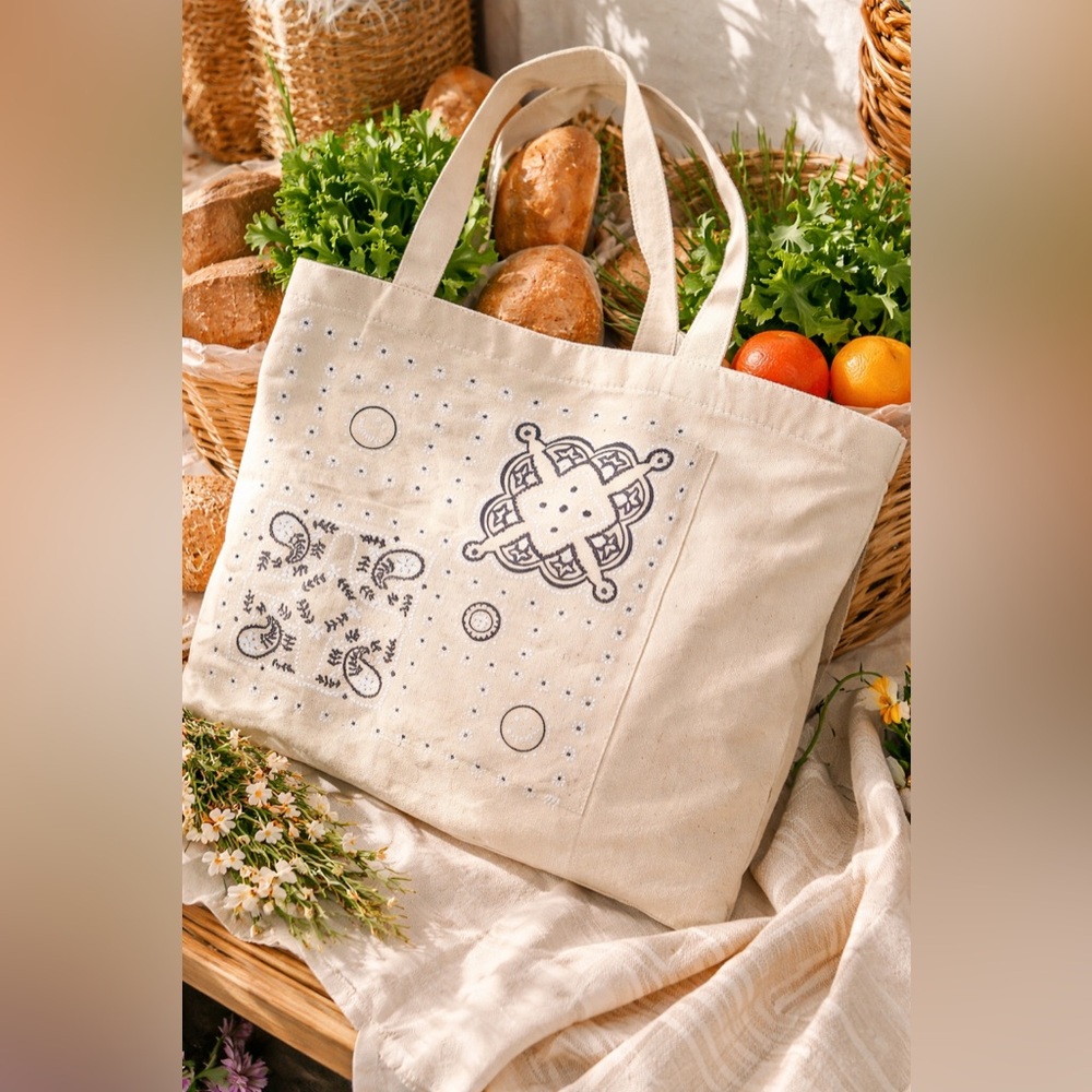 Madewell “Do Well” Reusable Canvas Tote Bag Graphic Eco Shopper